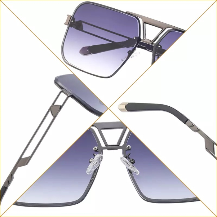 Ochelari Brooks Black Avangarde Oversized [3]