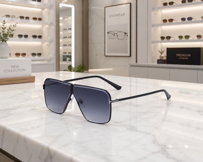 Ochelari Brooks Black T-Frame [3]