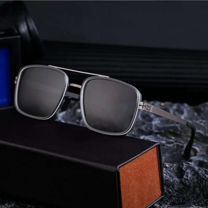 Ochelari Brooks Black Titanium Ultralight Polarized MQS [2]