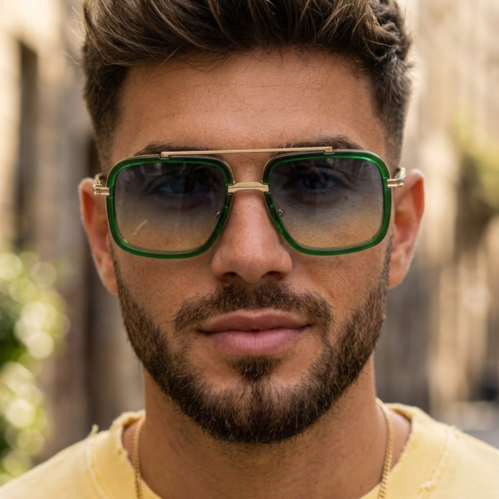 Ochelari Brooks Green Gold Mandita [2]