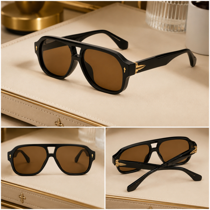 Ochelari Brooks Bold Arrow Matte Cognac Polarized [4]