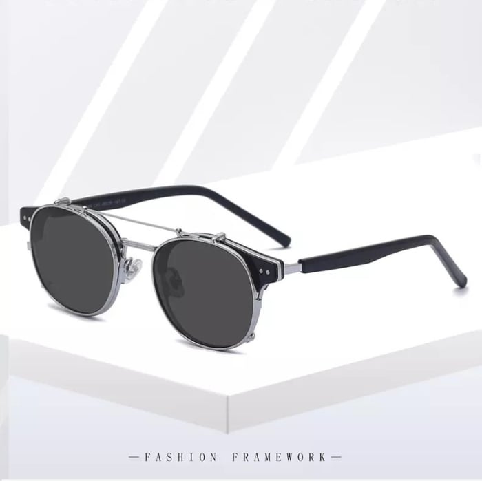 Ochelari Brooks Clip-On Steampunk Athena [3]