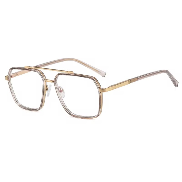 Ochelari Brooks Cubic Frame Semi-Transparent Gold [1]