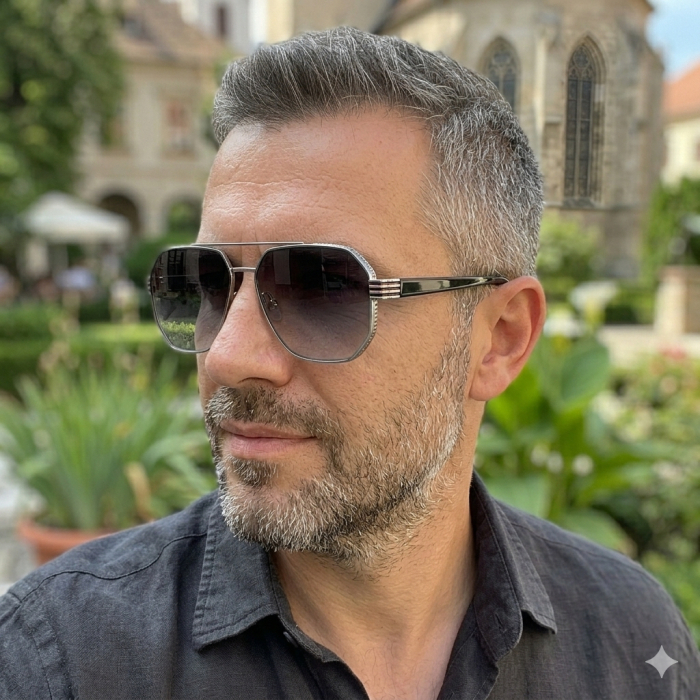 Ochelari Brooks Full Black Aviator Ganatore [2]