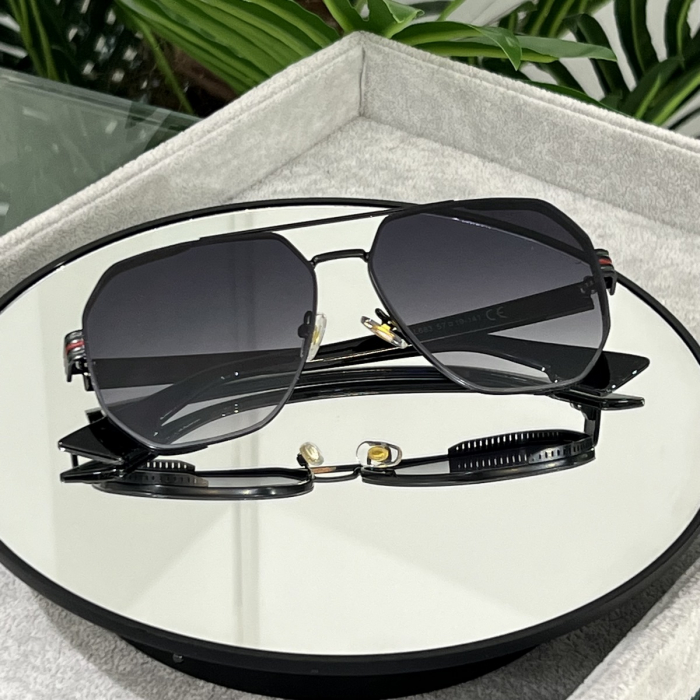 Ochelari Brooks Full Black Aviator Ganatore [2]