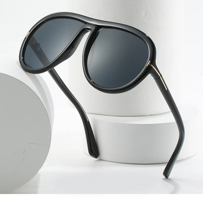 Ochelari Brooks Full Black Bellavista Oversized [2]