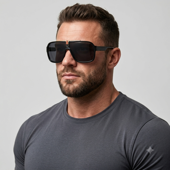 Ochelari Brooks Full Black Oversized Ventro [2]