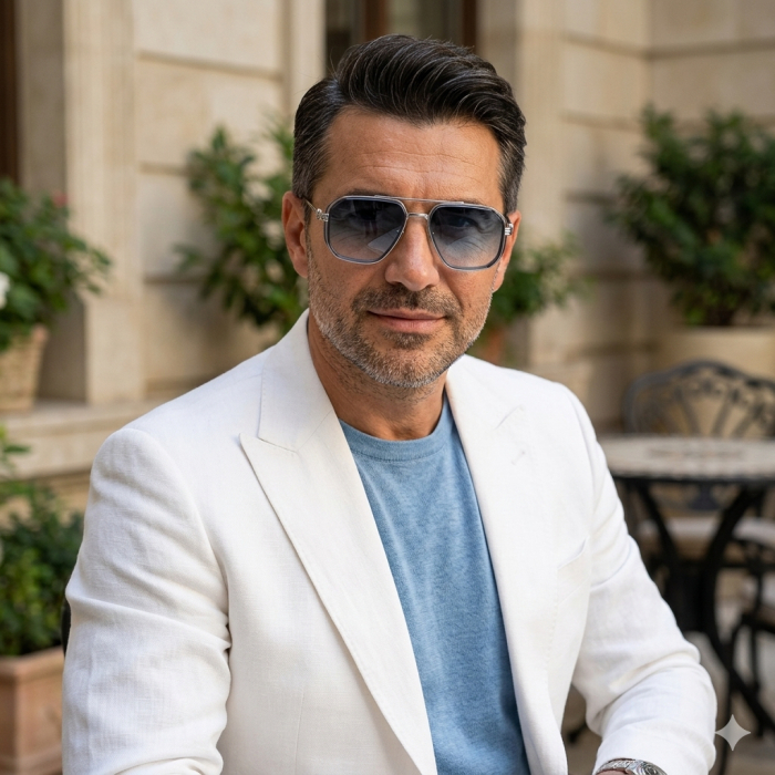 Ochelari Brooks Gatopardo Blue Monaco [2]