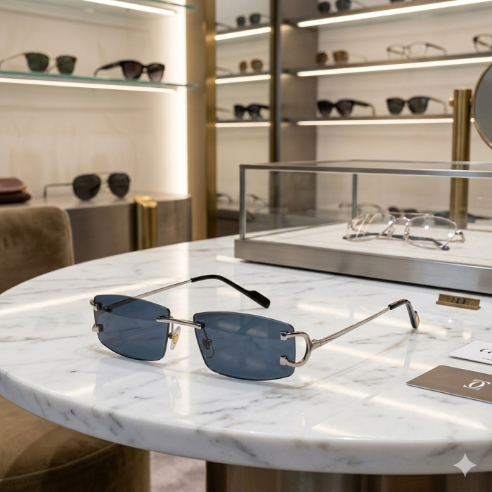 Ochelari Brooks Gatopardo Rimeless Vintage [4]