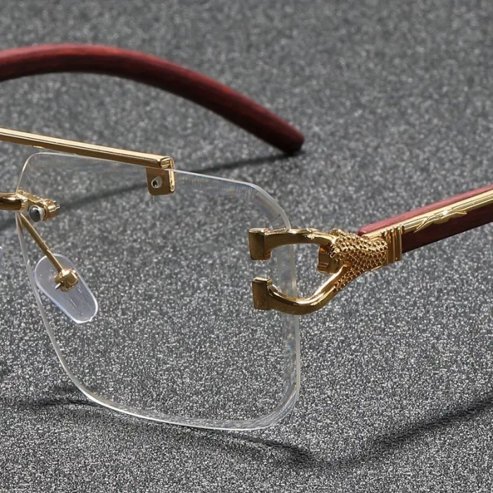 Ochelari Brooks Gold Gatopardo Transparent [4]