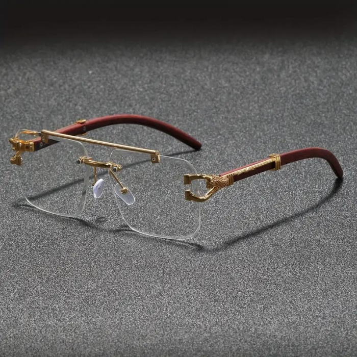 Ochelari Brooks Gold Gatopardo Transparent [2]