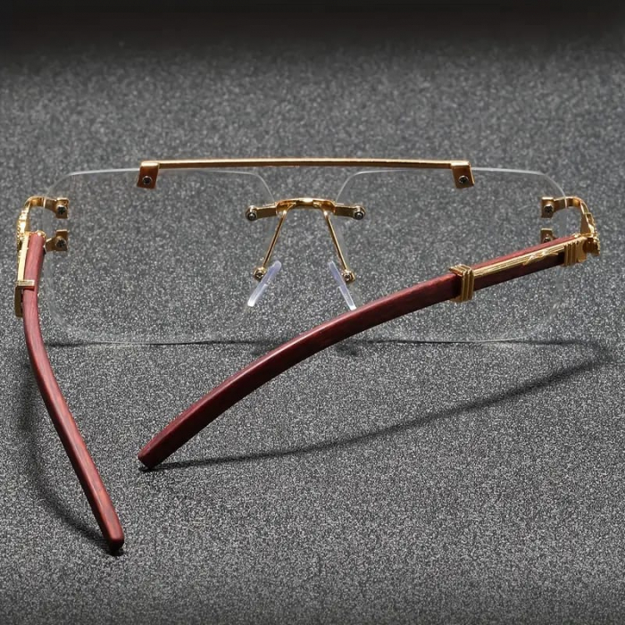 Ochelari Brooks Gold Gatopardo Transparent [5]