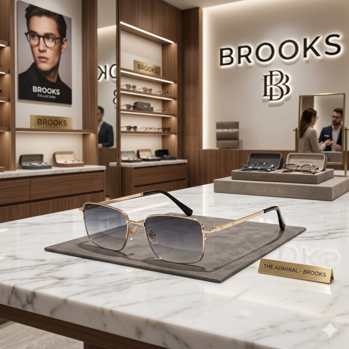 Ochelari Brooks Gold Rimeless Exquisite Vellier [3]