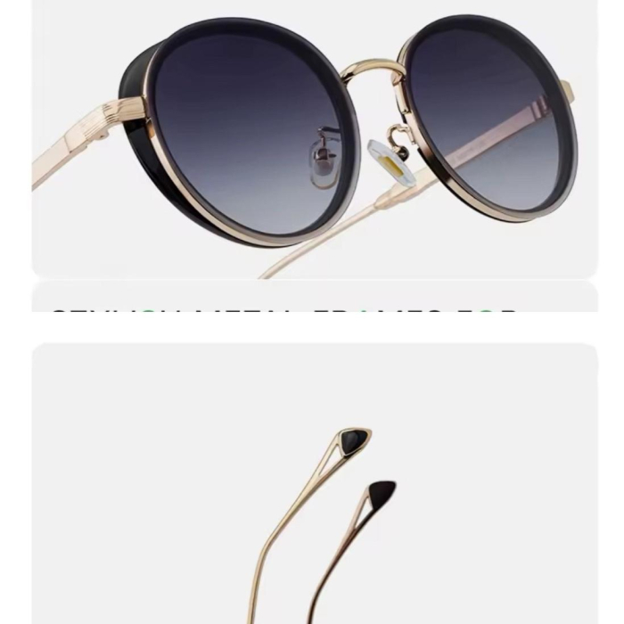 Ochelari Brooks Gold Round Modish [6]