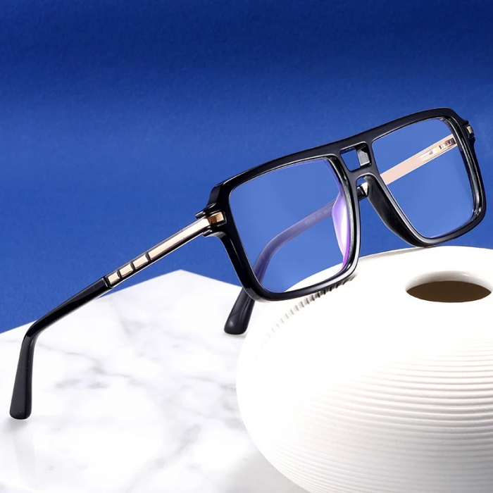 Ochelari Brooks GoldBlack Minimalist Lines [2]