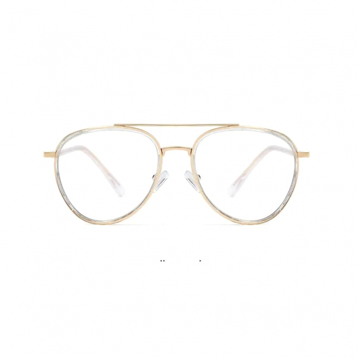 Ochelari Brooks GoldWhite Aviator [2]