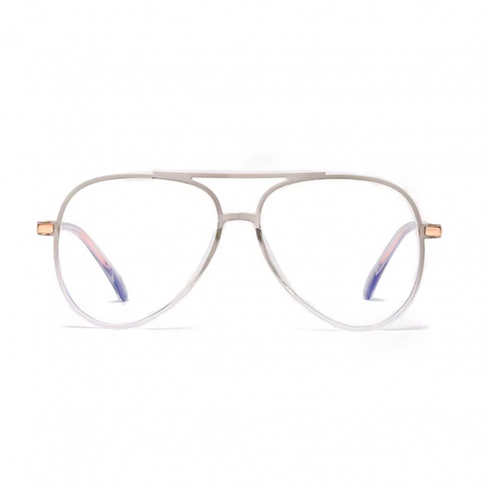 Ochelari Brooks GoldWhite Oversized Aviator [2]