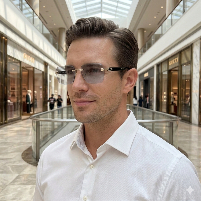 Ochelari Brooks Heliomati Gatopardo Gray [2]