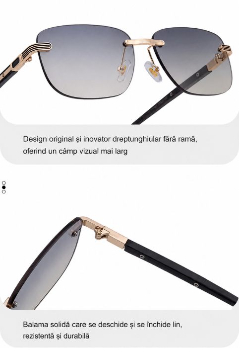 Ochelari Brooks Heliomati Vintage Rimeless [3]