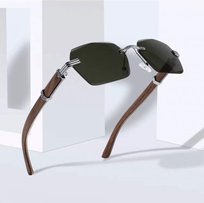Ochelari Brooks Hexagonal Rimeless Mahon Arms [3]