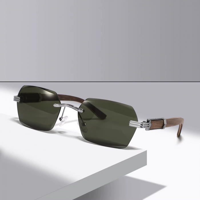 Ochelari Brooks Hexagonal Rimeless Mahon Arms [2]
