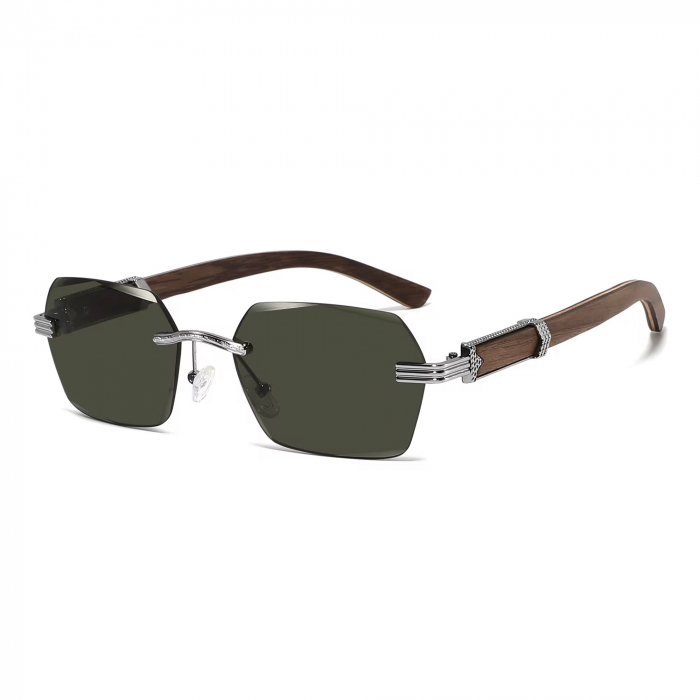 Ochelari Brooks Hexagonal Rimeless Mahon Arms [1]