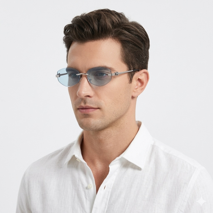 Ochelari Brooks Lentile Heliomate Rimeless Blue [2]