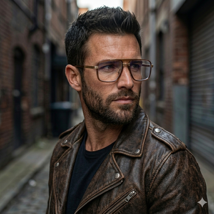 Ochelari Brooks Luxury Full Metal Hensford Brown [2]