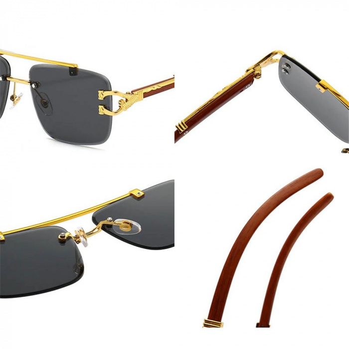 Ochelari Brooks Luxury Gatopardo Black Lens [3]