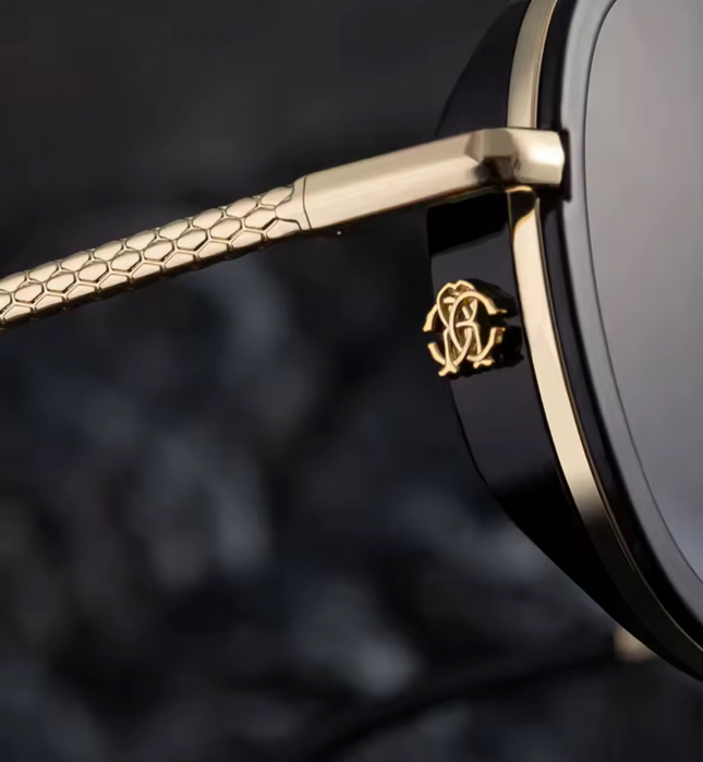 Ochelari Brooks Luxury GoldBlack Monteganacci [2]