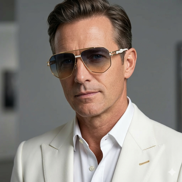 Ochelari Brooks Oversized Luxury White Palms [2]