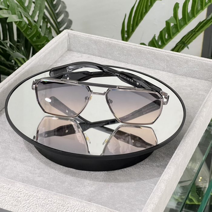 Resigilat - Ochelari Brooks Oversized Semi-Transparent Bold [4]