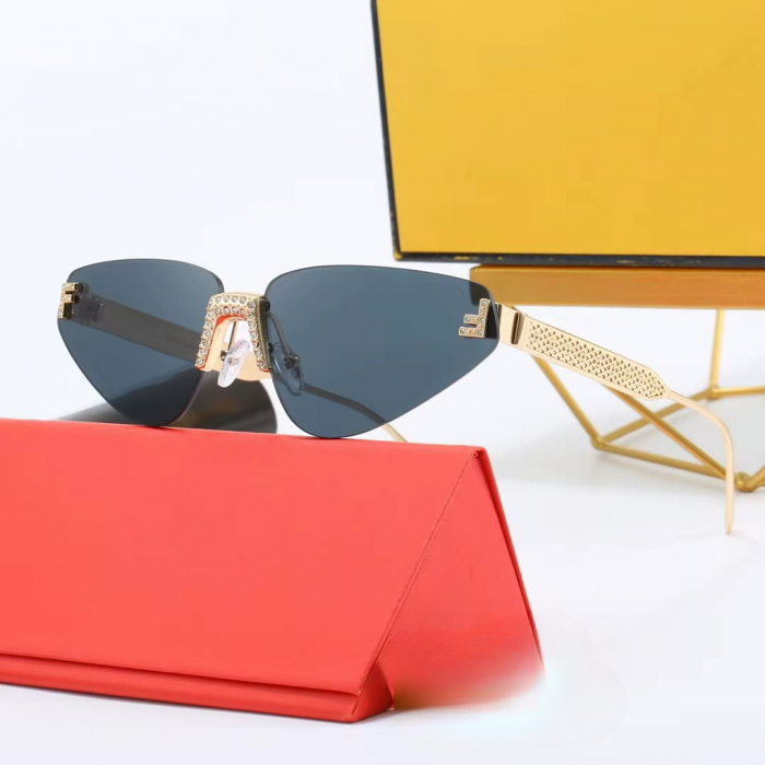 Ochelari Brooks Rimeless Black Cat Eye F-Design [2]