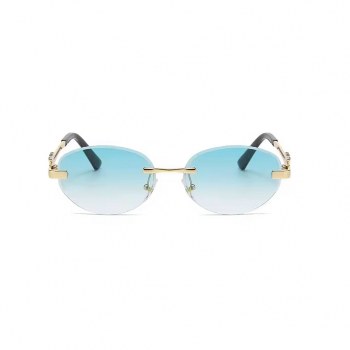 Ochelari Brooks Rimeless Blue Semi-Transparent Madine [2]