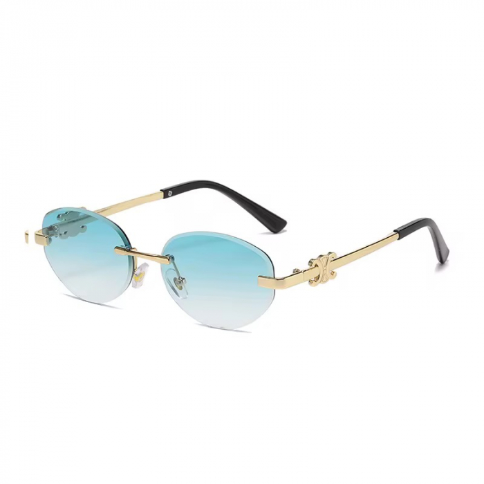 Ochelari Brooks Rimeless Blue Semi-Transparent Madine [1]