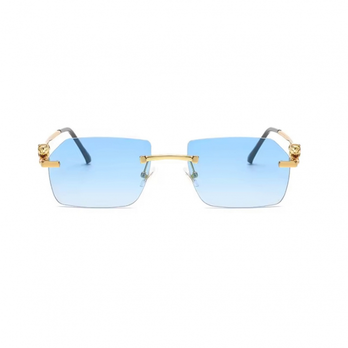 Ochelari Brooks Rimeless Gatopardo Blue Lens [2]