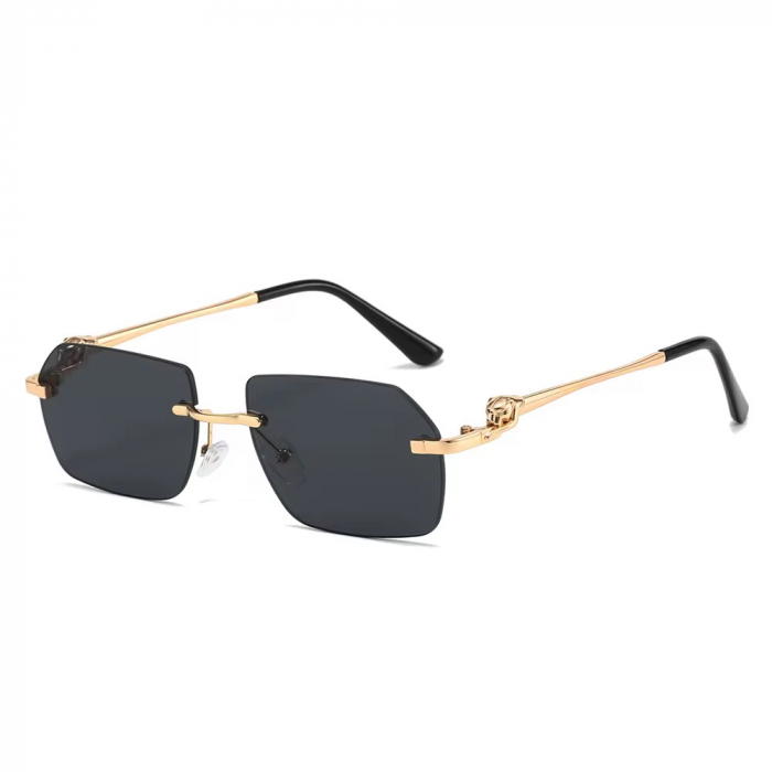 Ochelari Brooks Rimeless Gatopardo Gold Frame [1]