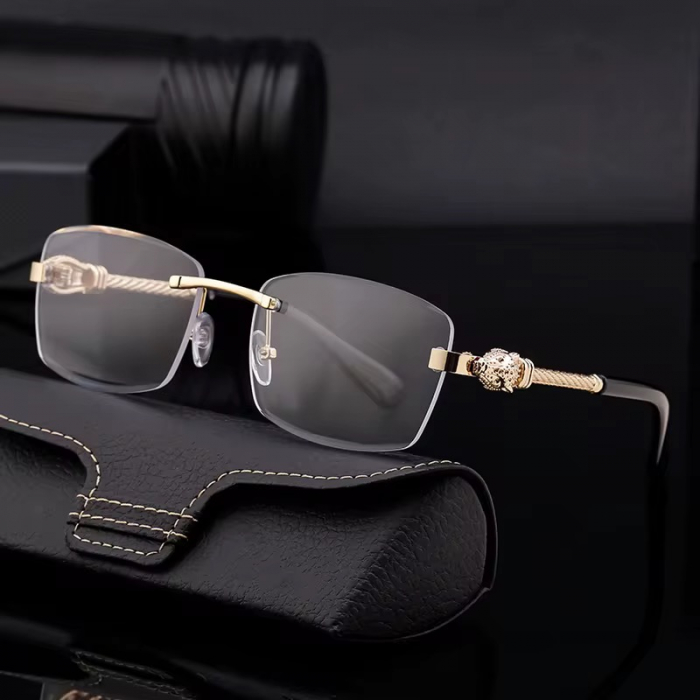 Ochelari Brooks Rimeless Gatopardo Knitted Arms [2]
