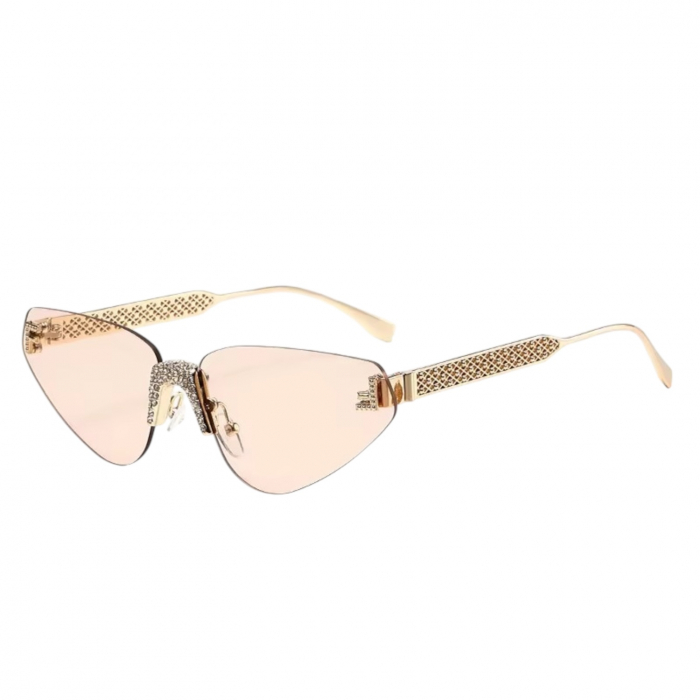 Ochelari Brooks Rimeless Nude Cat Eye F-Design [1]