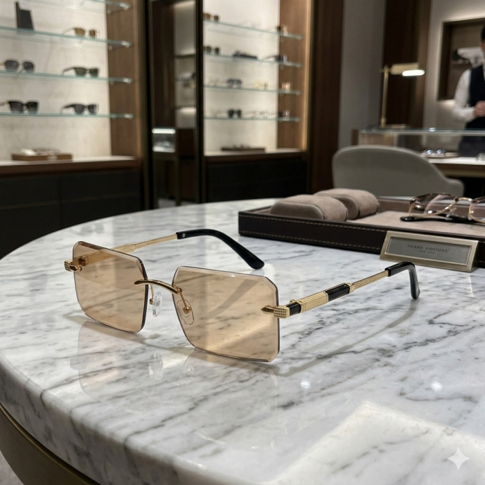 Ochelari Brooks Rimeless Sand Desert Lens [3]