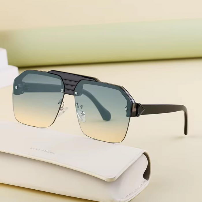 Ochelari Brooks Semi-transparent Oversized Rimeless [2]