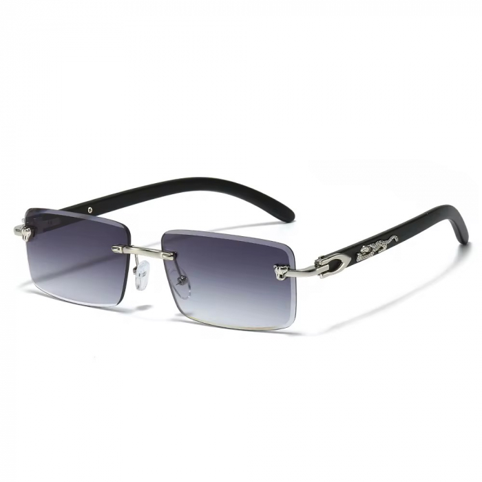 Ochelari Brooks Silver Rimeless Gatopardo [1]