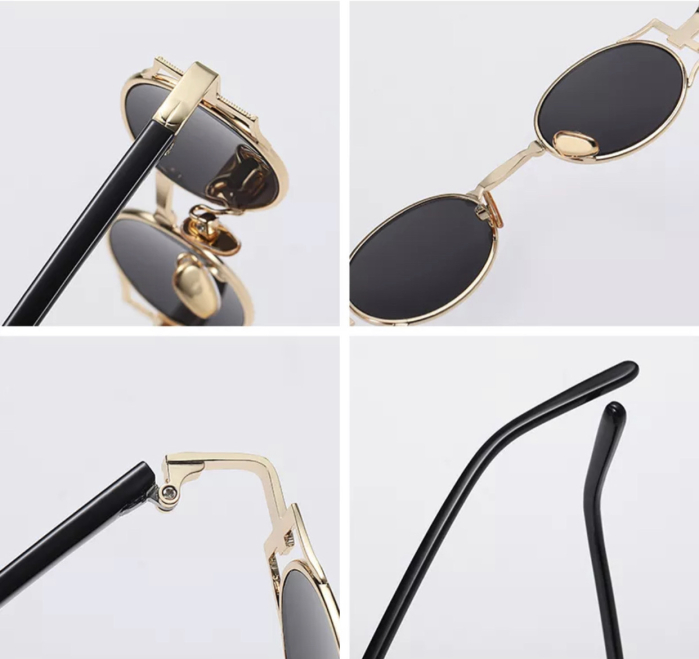 Ochelari Brooks Steampunk Gold [3]