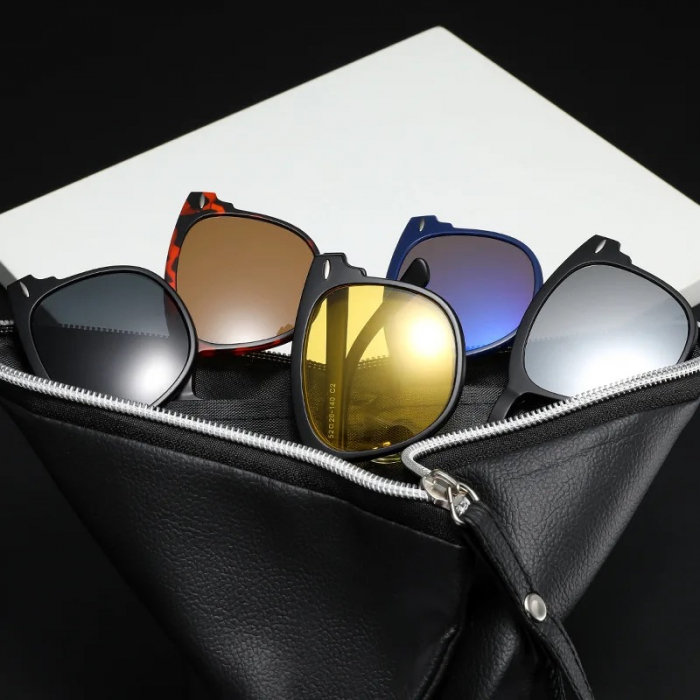 Ochelari Brooks Wayfarer Clip On+5 Perechi Lentile [3]