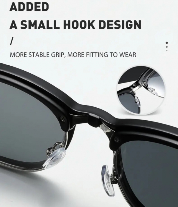 Ochelari Brooks Wayfarer Clip On+5 Perechi Lentile [7]