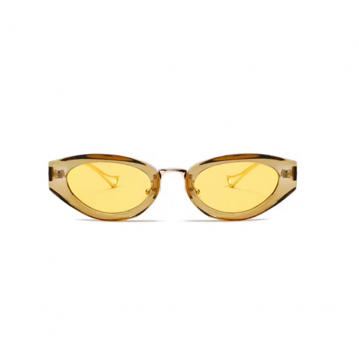 Ochelari Brooks Yellow Semi-Transparent Cat Eye [2]