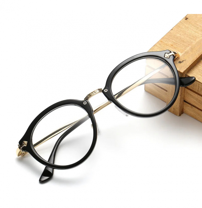 Rame Ochelari Brooks Round Gold Frame [4]