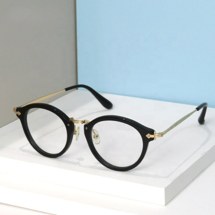 Rame Ochelari Brooks Round Gold Frame [5]