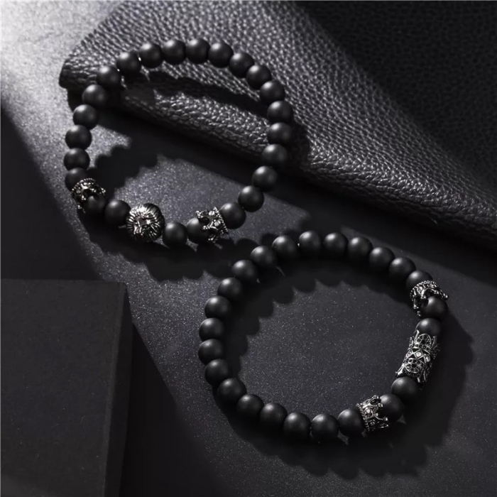 Set 2 Bratari Brooks All Black Lionesse [5]