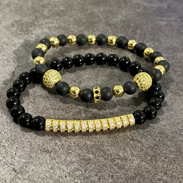 Set 2 Bratari Brooks GoldBlack Luxury [2]